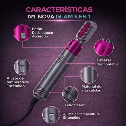 NovaGlam Pro 5 en 1 ✨💖 Envio Gratis a Todo Chile